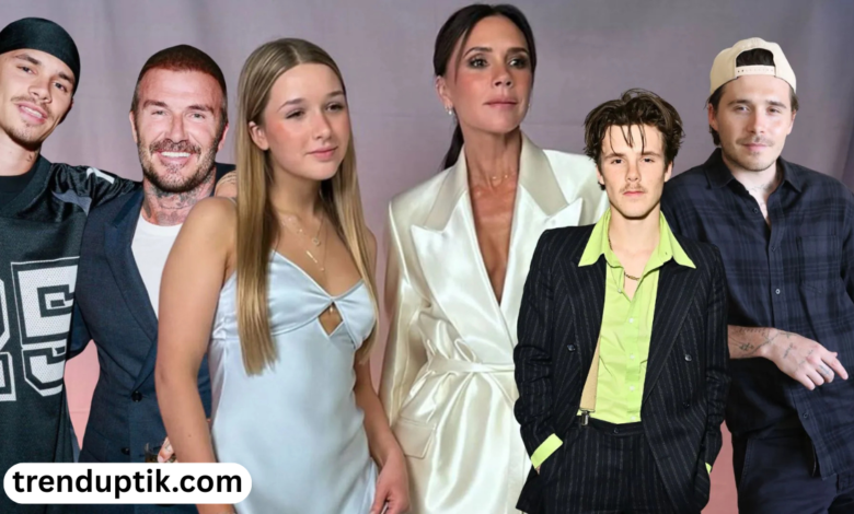 David and victoria beckham kids